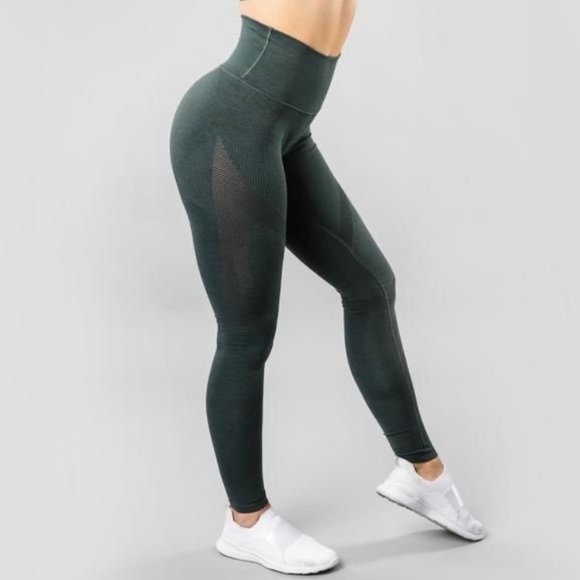 Alphalete Pants & Jumpsuits Alphalete Aero Leggings Dark Green Poshmark